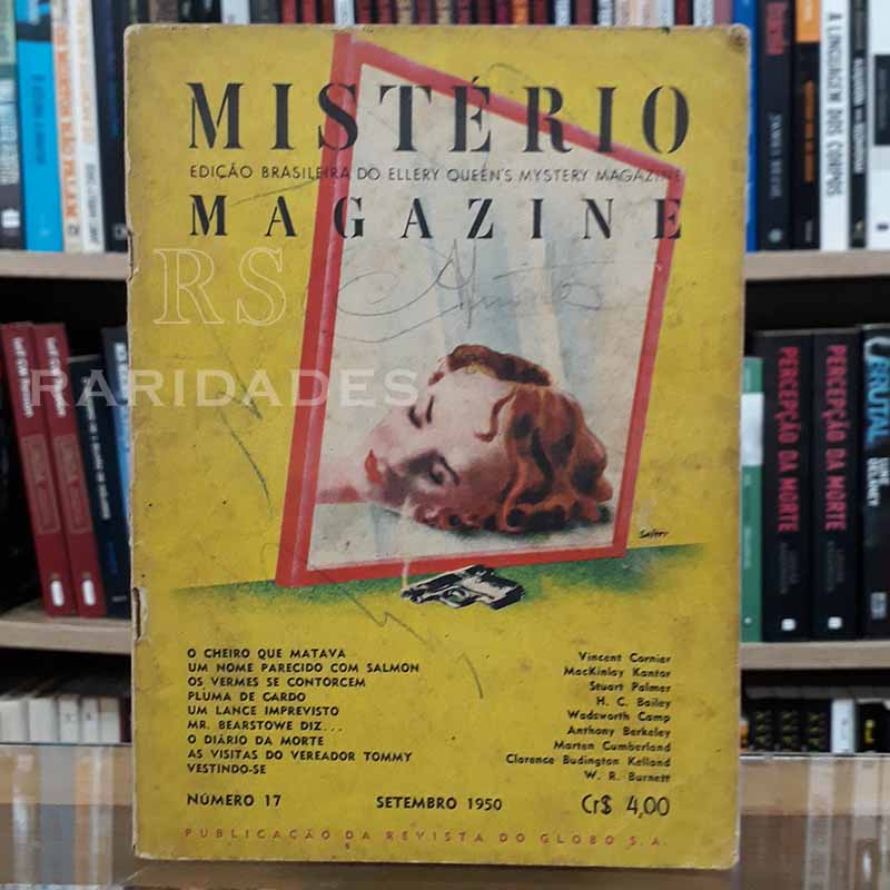 Mistério Magazine Ellery Queen nº 17 Setembro/1950