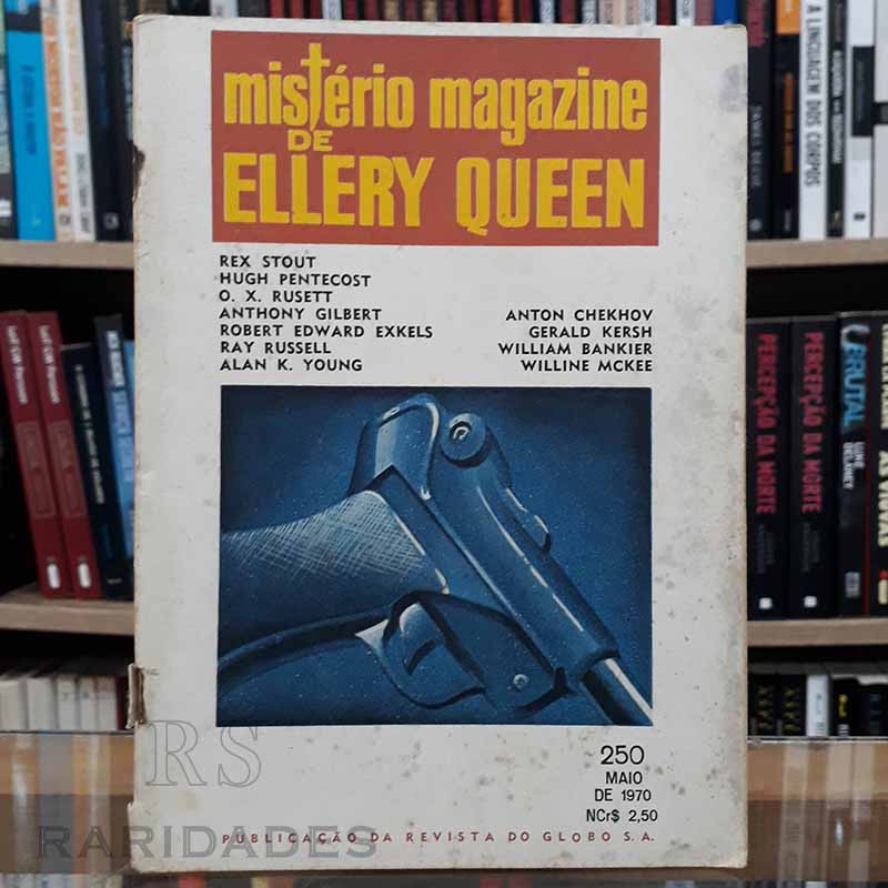 Mistério Magazine Ellery Queen nº 250 Maio/1970