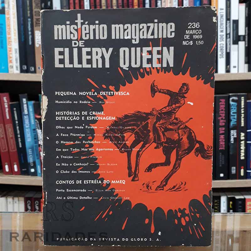 Mistério Magazine Ellery Queen nº 236 Março/1969