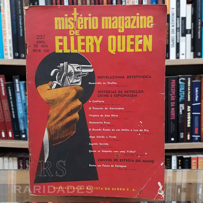 Mistério Magazine Ellery Queen nº 237 Abril/1969