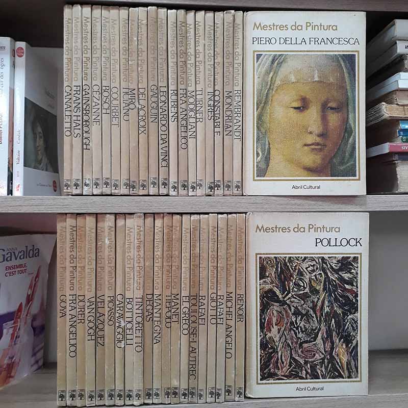 Coleção Mestres da Pintura (Abril Cultural) 40 Volumes