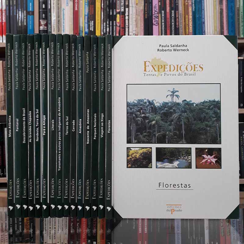 Expedições Terras e Povos do Brasil: 15 Volumes (Paula Saldanha; Roberto Werneck)