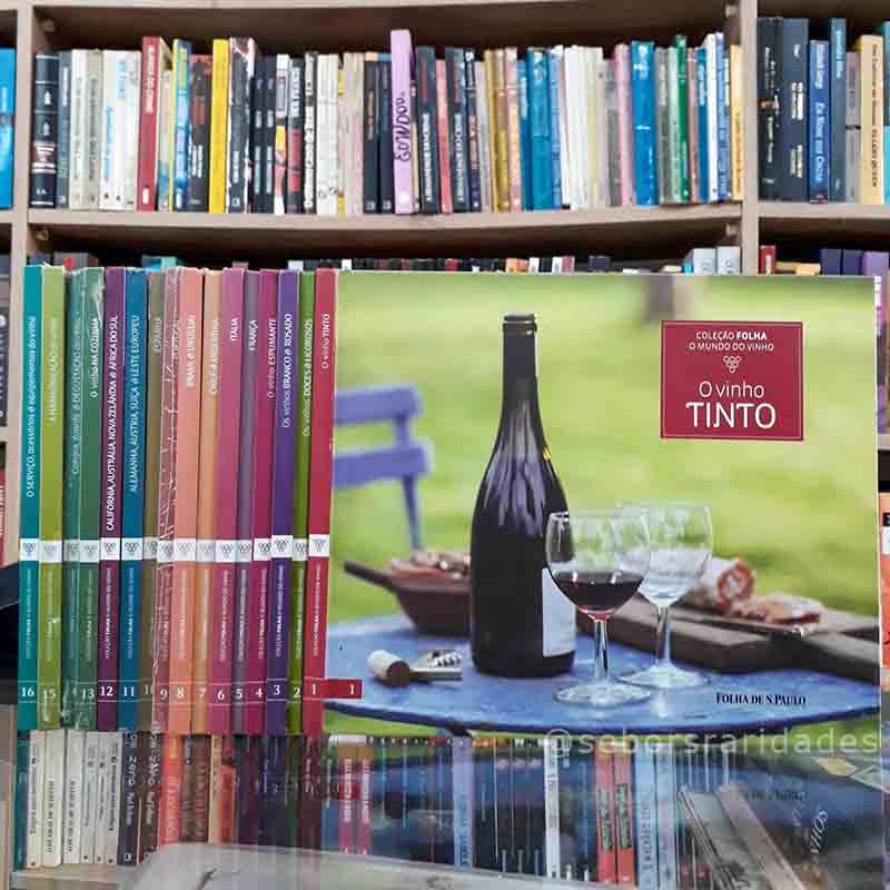 Coleção Folha O Mundo do Vinho 16 Volumes (Folha de São Paulo)