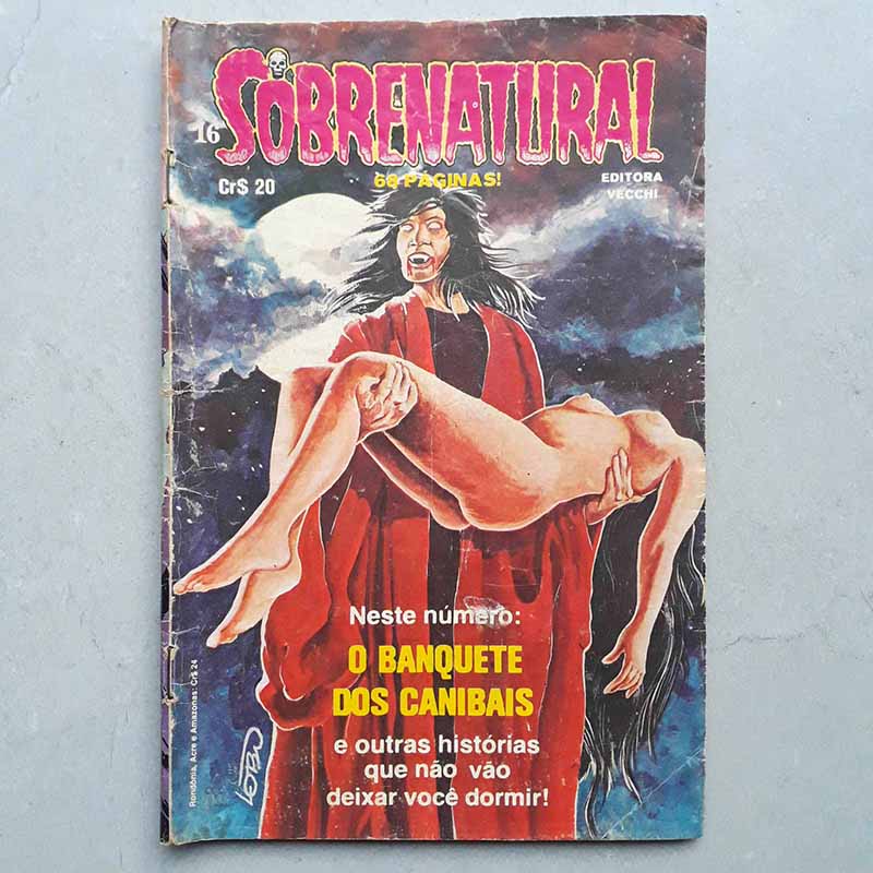 Sobrenatural nº 16 (Editora Vecchi) Julho/1980