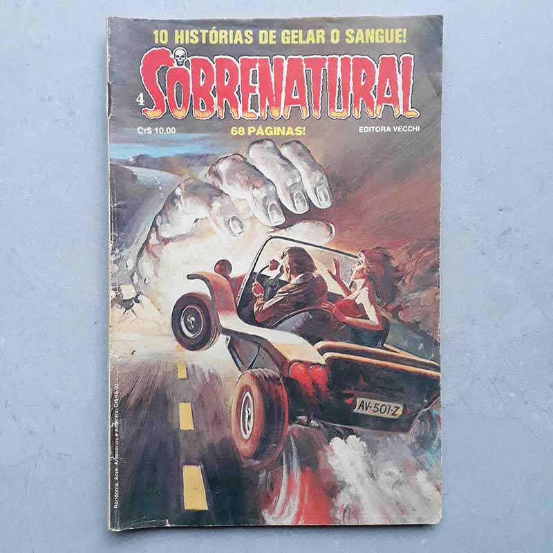 Sobrenatural nº 04 (Editora Vecchi) Julho/1979