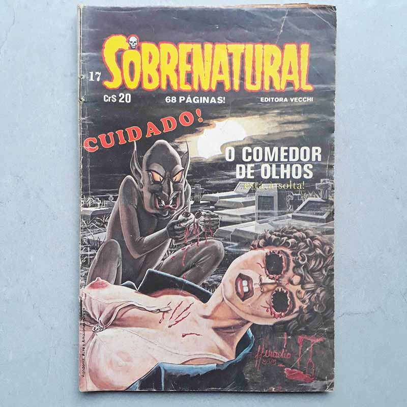 Sobrenatural nº 17 (Editora Vecchi) Agosto/1980