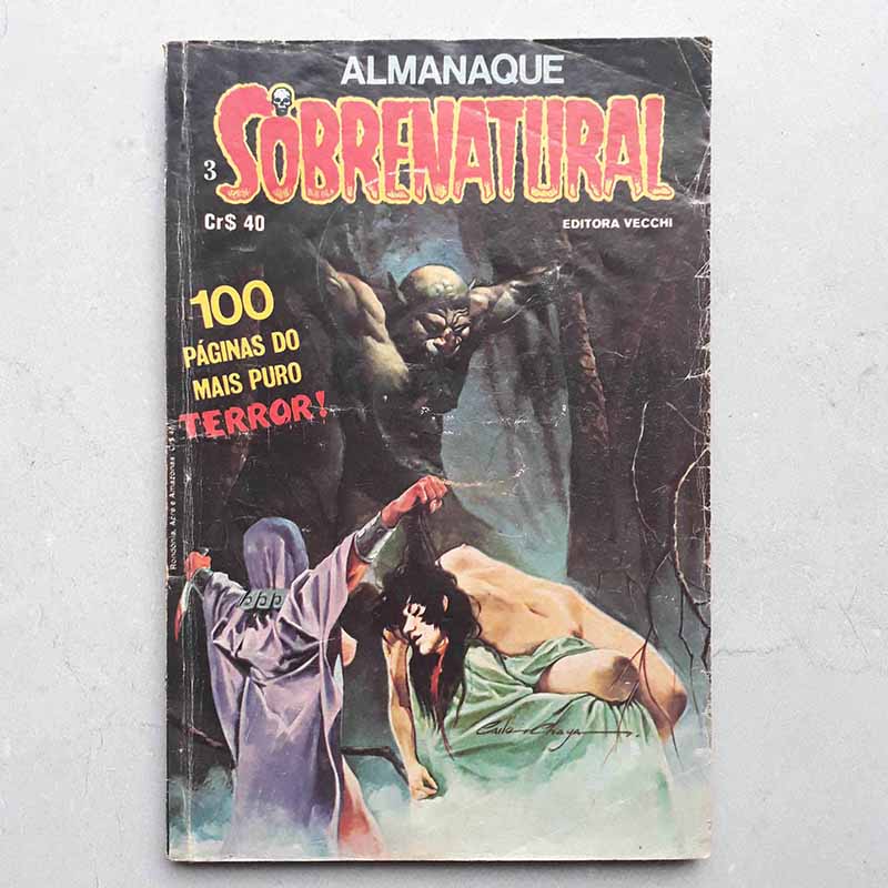 Almanaque Sobrenatural (Vecchi) 3 100 pgs Dezembro/1980