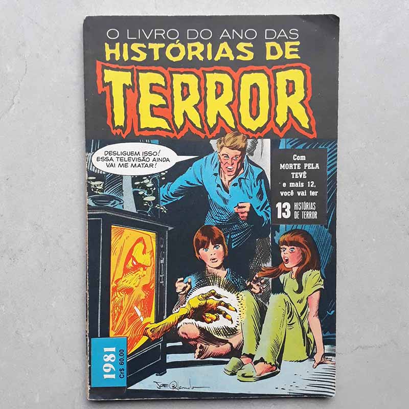 O Livro do Ano das Histórias de Terror (EBAL) Ano 1981