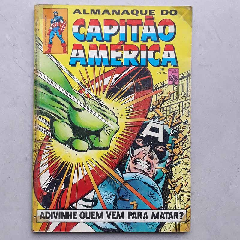 Almanaque Capitão América (Abril) nº 48 A Ilha do Diabo