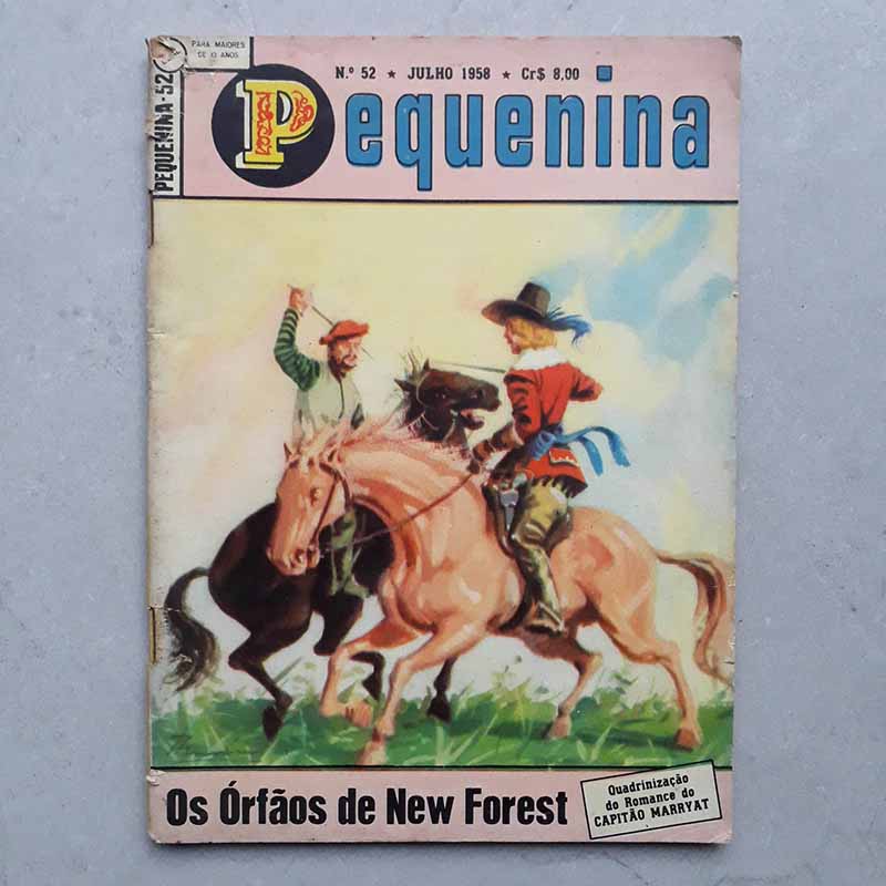 Pequenina 1ª Série n 52 Julho/1958 (EBAL)