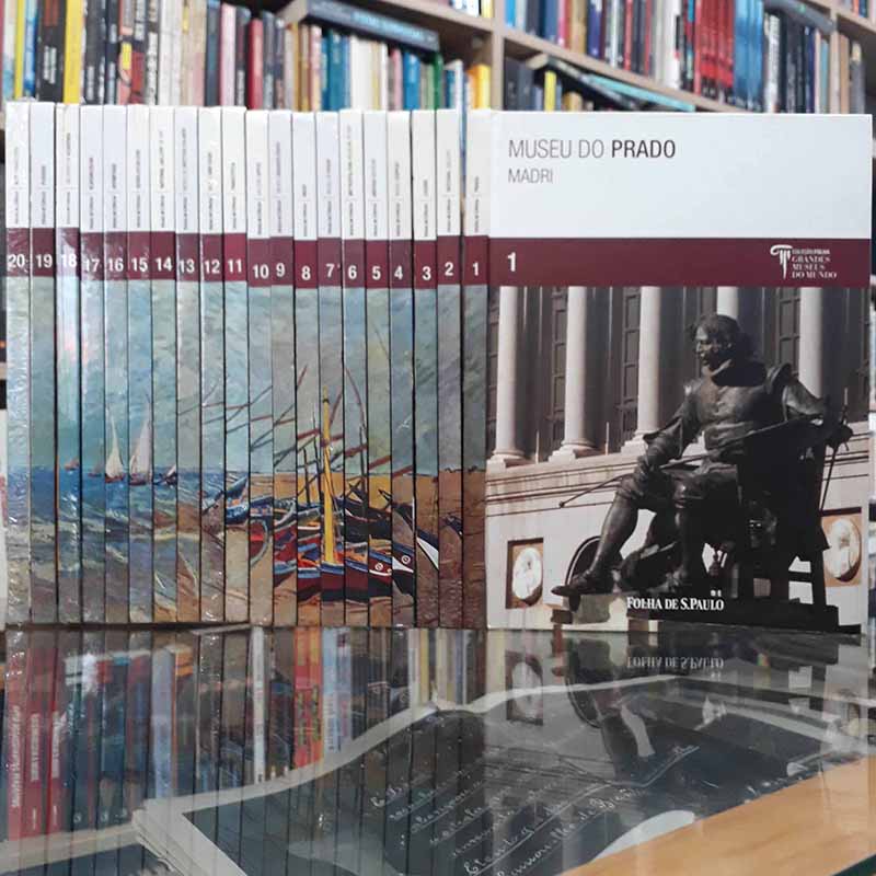 Coleção Folha Grandes Museus do Mundo 20 Volumes