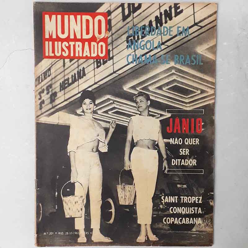 Revista Mundo Ilustrado N.º 201 Outubro/1961 Jânio Quadros