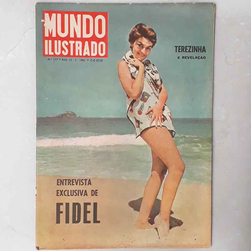 Revista Mundo Ilustrado N.º 177 Maio/1961 Entrevista com Fidel Castro