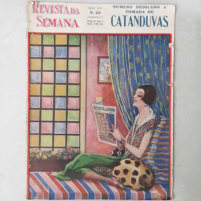 Revista da Semana Ano XXVI N.º 22 Maio/1925 Tomada de Catanduvas