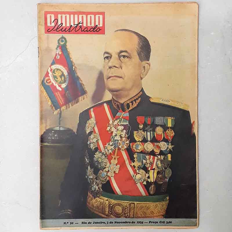 Revista Mundo Ilustrado N.º 92 Novembro/1954 Senador Caiado de Castro