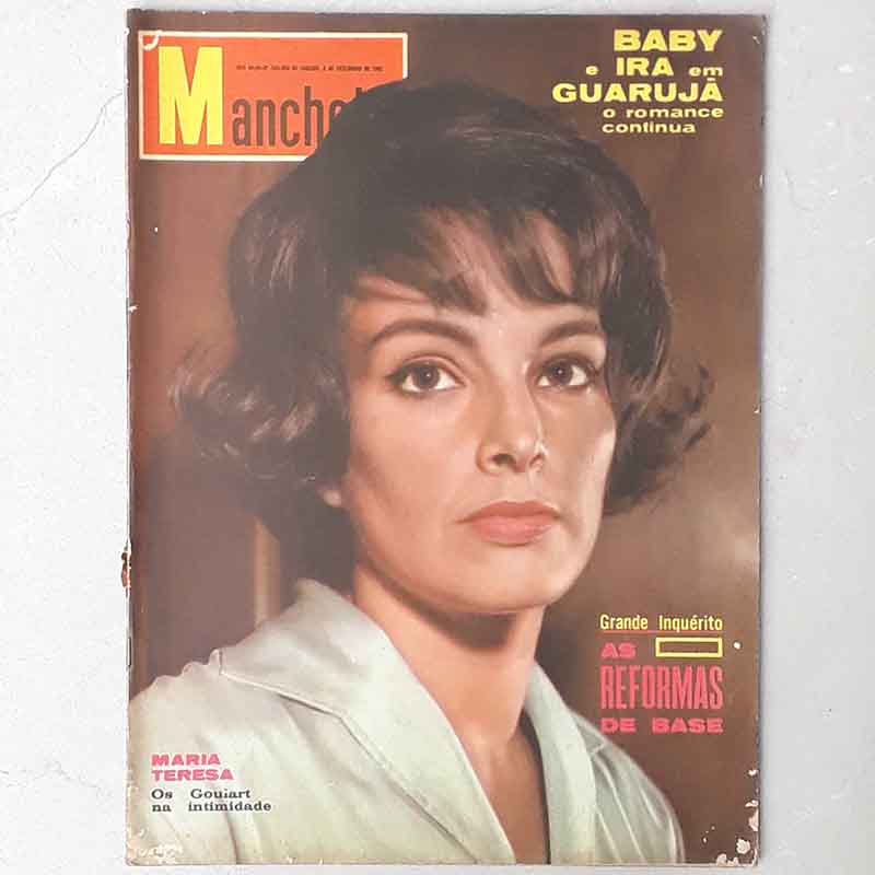 Revista Manchete N.º 502 Dezembro/1961 Maria Teresa Goulart