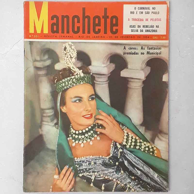 Revista Manchete N.º 201 Fevereiro/1956 Mary Saad