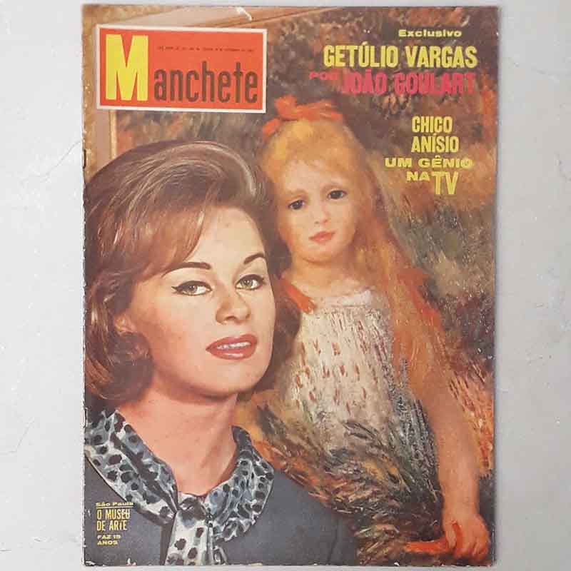 Foto Revista Manchete N.º 542 Setembro/1962 Annik Florence