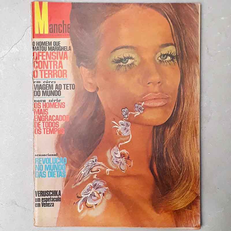 Revista Manchete N.º 918 Novembro/1969 Veruschka