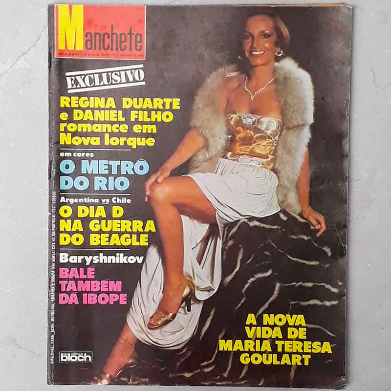 Revista Manchete N.º 1386 Novembro/1978 Maria Teresa Goulart