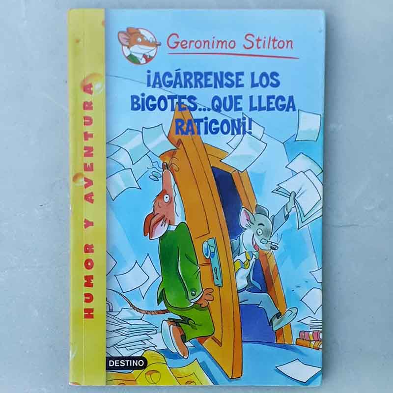 Iagárrense los Bigotes Que Llega Ratigoni! – Geronimo Stilton