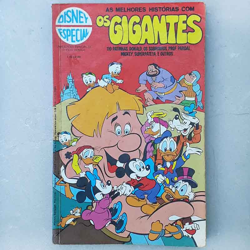 Disney Especial 1ª Série N 37 Os Gigantes – Editora Abril