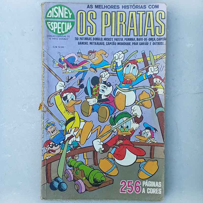 Disney Especial 1ª Série N.º 21 Os Piratas – Editora Abril