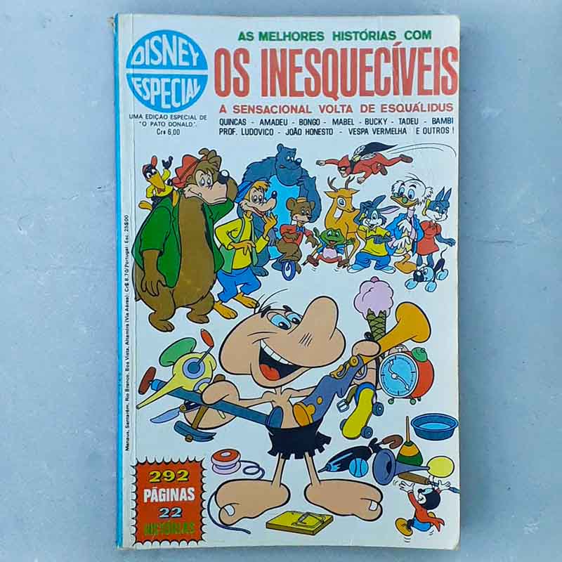 Disney Especial 1ª Série N 06 Os Inesquecíveis – Editora Abril