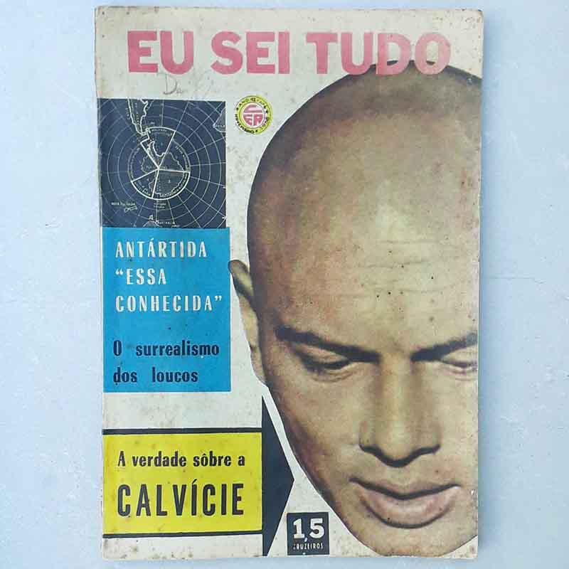 Revista Eu Sei Tudo N.º 498 Novembro/1958 Antártida essa conhecida