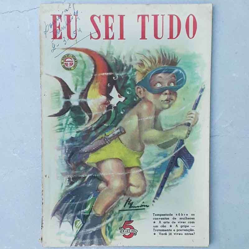 Revista Eu Sei Tudo N.º 442 Março/1954 Tempestade sobre os conventos de mulheres