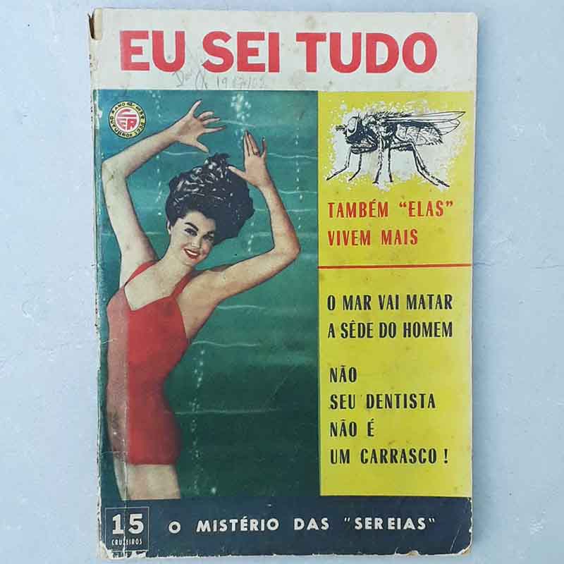 Revista Eu Sei Tudo N.º 496 Outubro/1958 O Mistério das Sereias