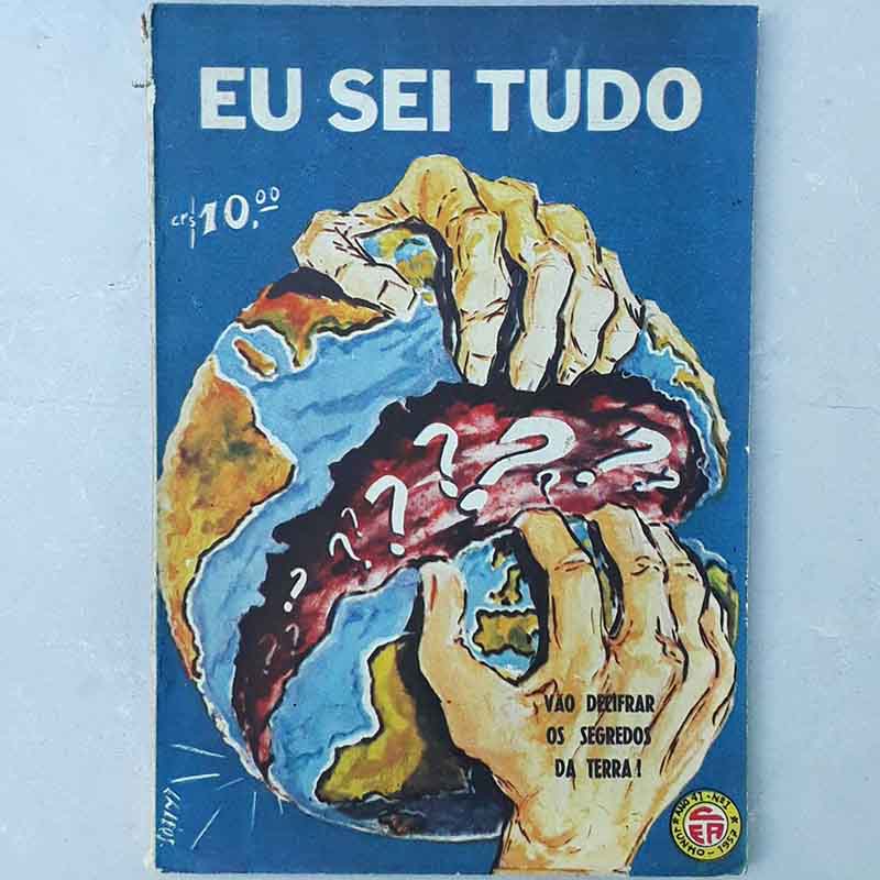 Revista Eu Sei Tudo N.º 481 Junho/1957 Vão decifrar os segredos da Terra