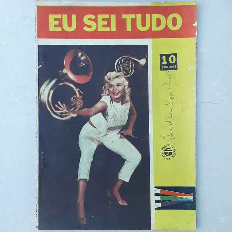 Revista Eu Sei Tudo N.º 490 Março/1958 Moderna fotografia em cores