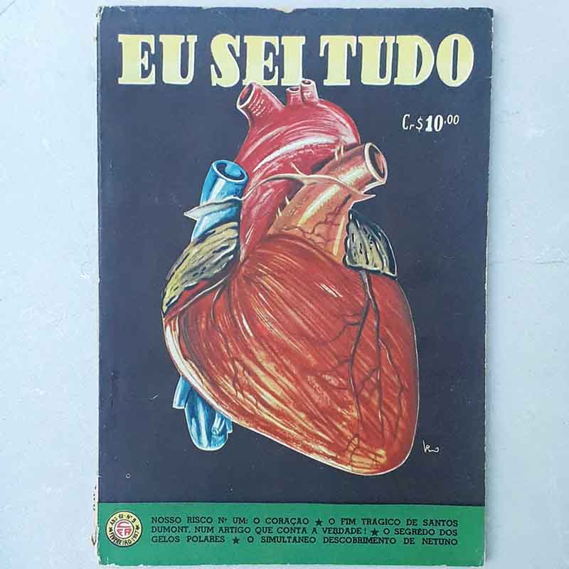 Revista Eu Sei Tudo N.º 477 Fevereiro/1957 Nosso Risco Número Um o Coração