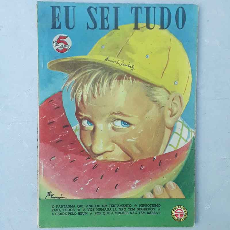 Revista Eu Sei Tudo 449 Ano 1954 Companhia Editora Americana