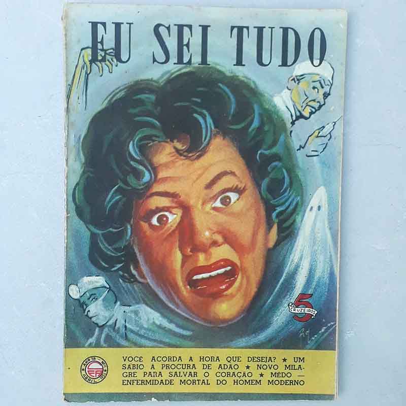 Revista Eu Sei Tudo N.º 455 Abril/1955 Você acorda a hora que deseja?