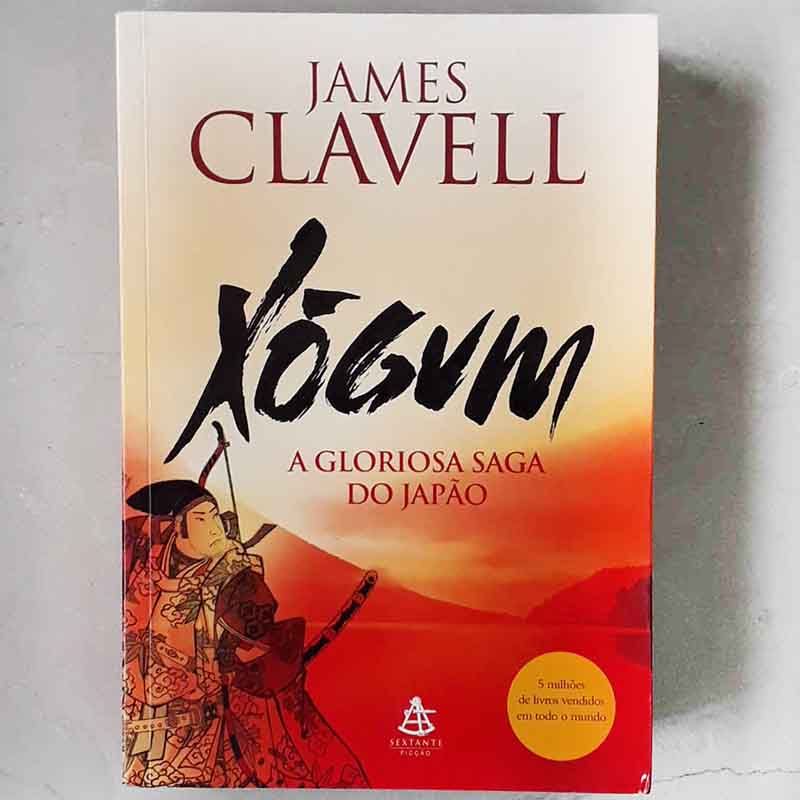 Livro Xógum – James Clavell; Editora Sextante (Seminovo)