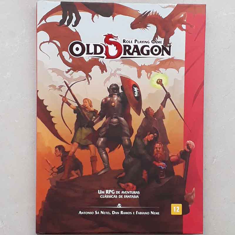 Old Dragon Livro Básico – Antonio Sá Neto; Dan Ramos; Fabiano Neme