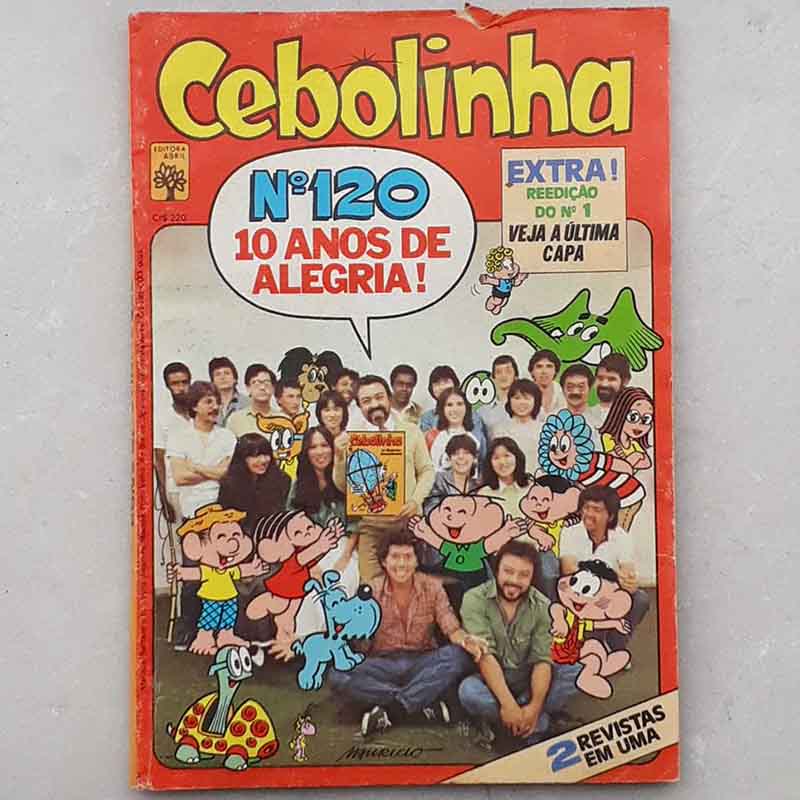 Cebolinha N.º 120 10 Anos de Alegria – Editora Abril