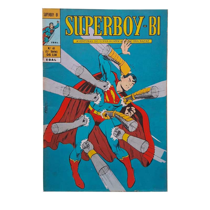 Superboy Bi 1ª Série Nr 41 Dezembro/1973-Janeiro/1974 Ebal