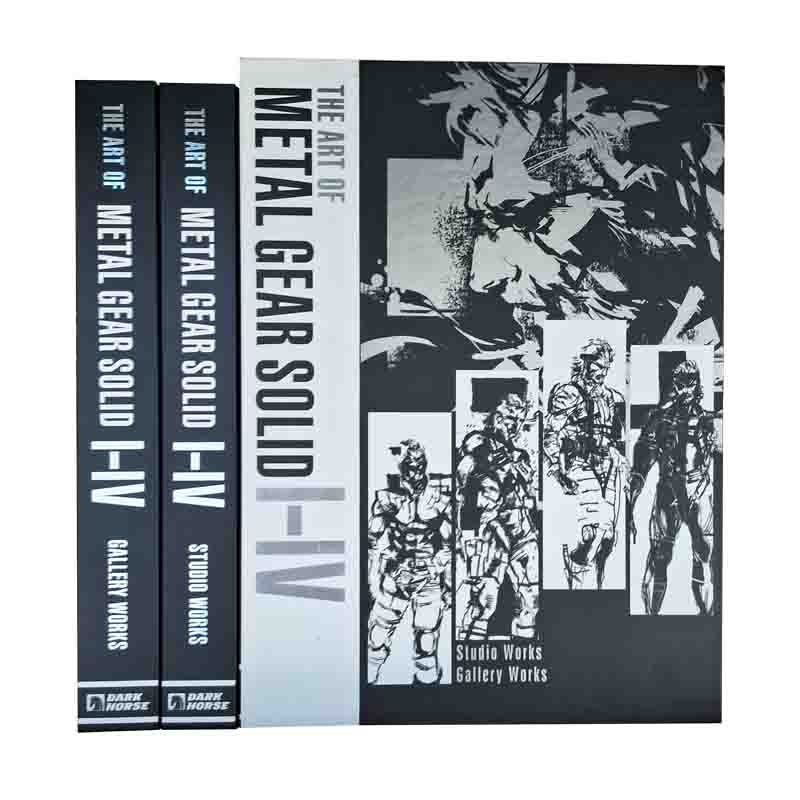 The Art of Metal Gear Solid I-IV (Box 2 volumes, capa dura)