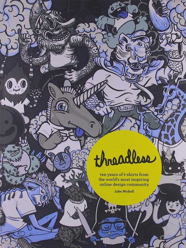 Livro Threadless.  Autor: Jake Nickell.  Livros Usados/Seminovos. 