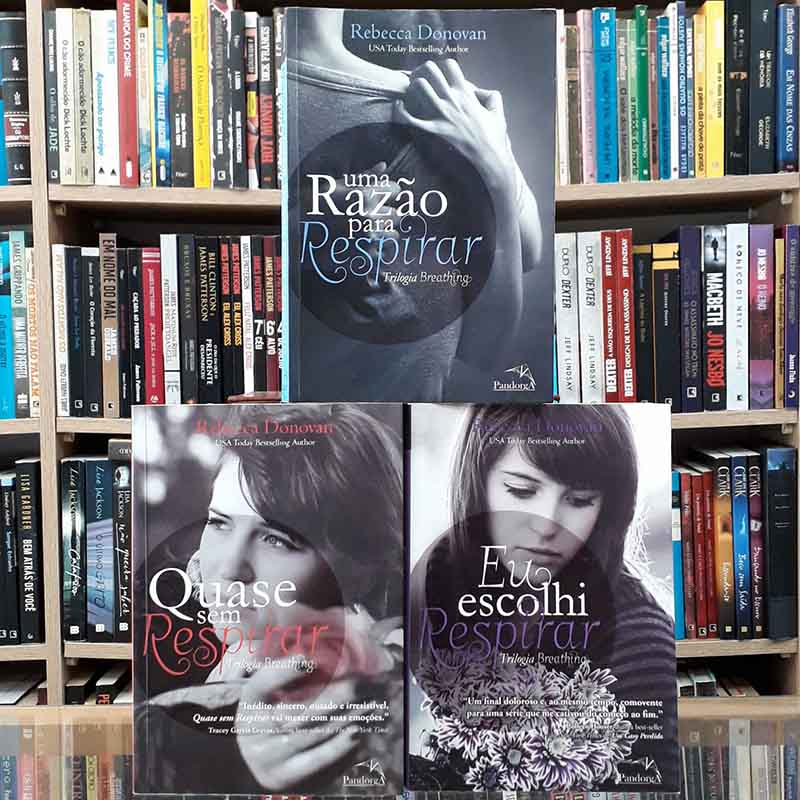 Imagem Trilogia Breathing (Rebecca Donovan)