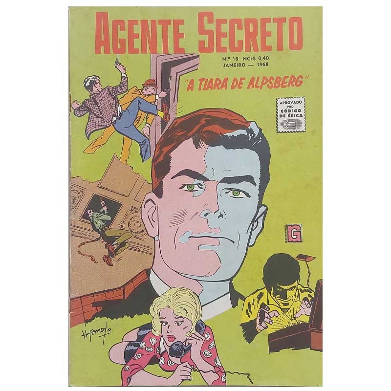 Agente Secreto Nr 18 Rge Janeiro/1968