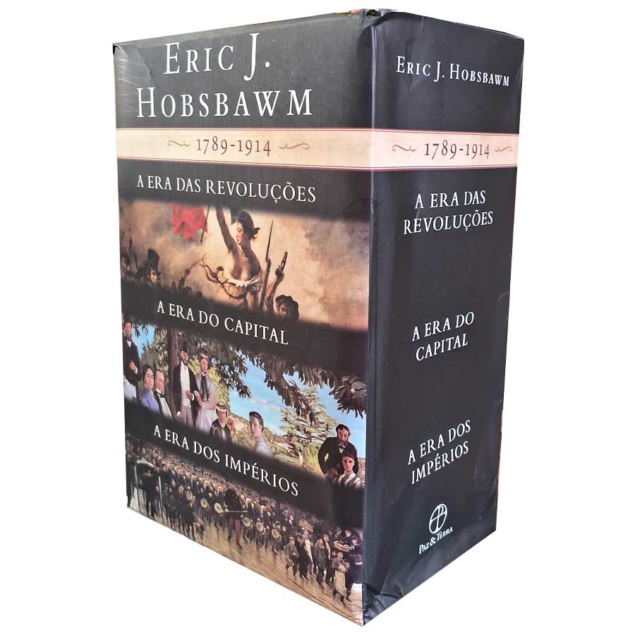 Box as Eras.  Box com 3 livros: A Era das revoluções; A Era do Capital; A Era dos Imperios.  Autor: Eric J. Hobsbawm.  Livros Usados/Seminovos. Séries Completas. Livros em box.  Editora: Paz e Terra. 