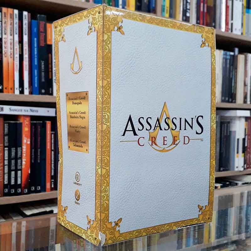 Box Assassins Creed 4 Volumes - Oliver Bowden - Imagem 1 - Frente.