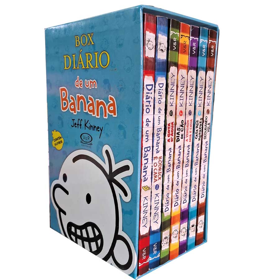 BOX Diário de Um Banana: 7 livros – Jeff Kinney