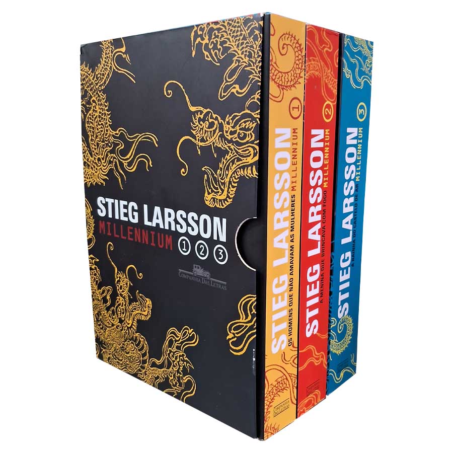 Box Trilogia Millennium/Stieg Larsson 