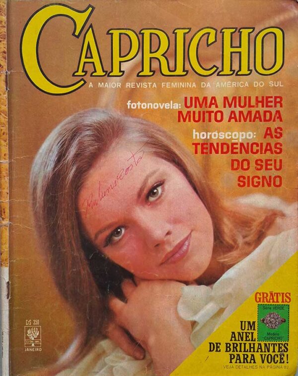 Revista Capricho número 167.   Revistas antigas de fotonovelas. Reportagem com Richard Burton/Elizabeth Taylor. Moda: Vestidos.  Editora:  Abril.  Edição: Janeiro/1966.   