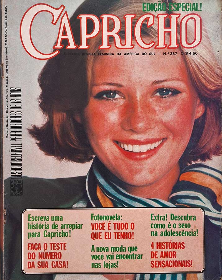 Revista Capricho Nr 387 Setembro/1975